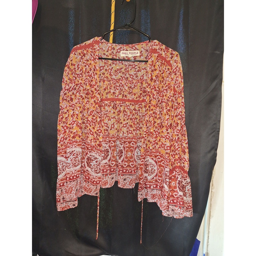 Free People Lorraine tiered kimono top - Picture 1 of 1